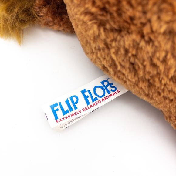 Vintage Mary Meyer Flip Flops Cow Texas Longhorn 12” Bull Plush Soft Cute - Picture 6 of 8